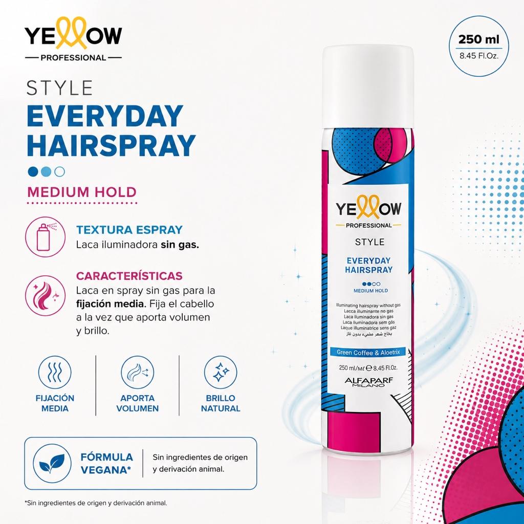 Yellow Professional laca sin gas