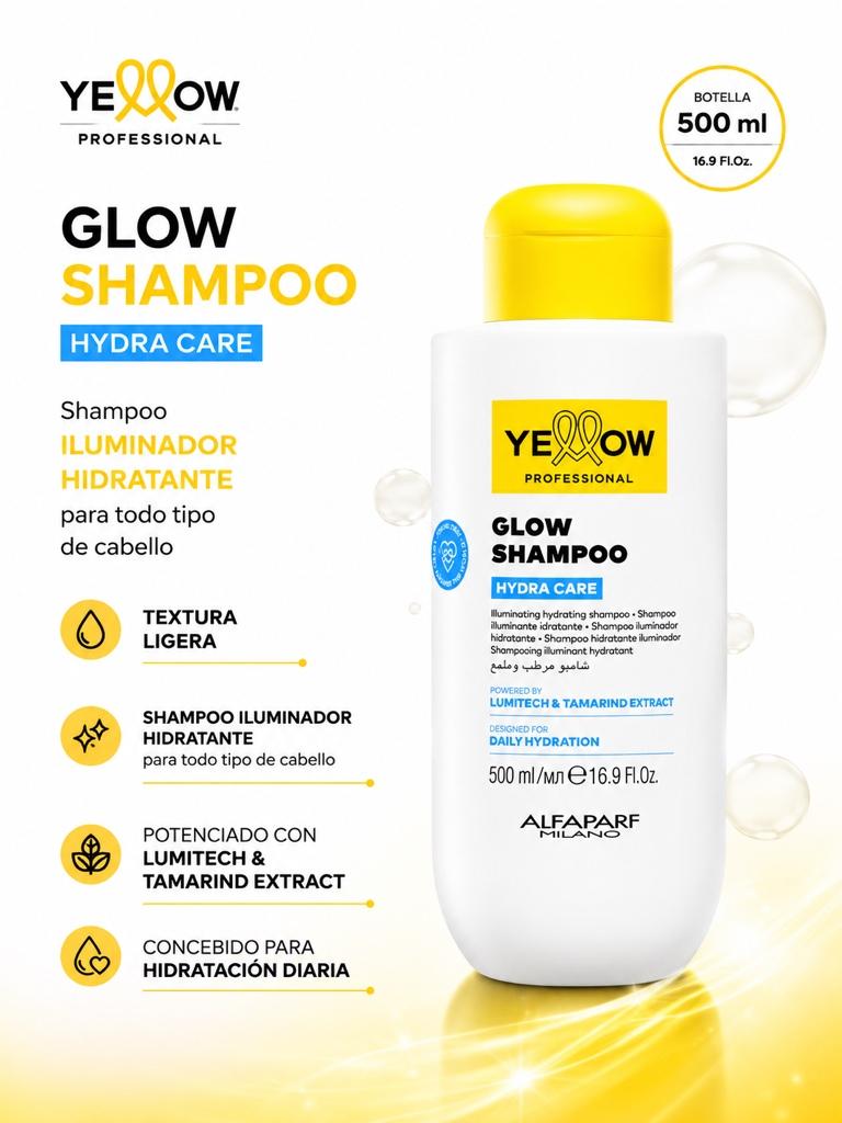 Yellow Professional Glow Shampoo 500ml