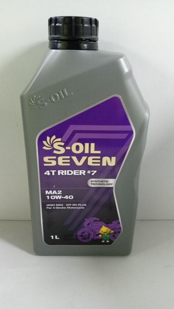10W-40  4T s-oil seven