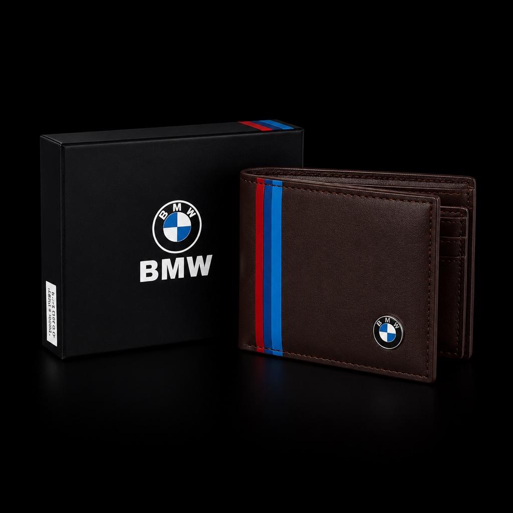 BILLETERA BMW CUERO CON CAJA