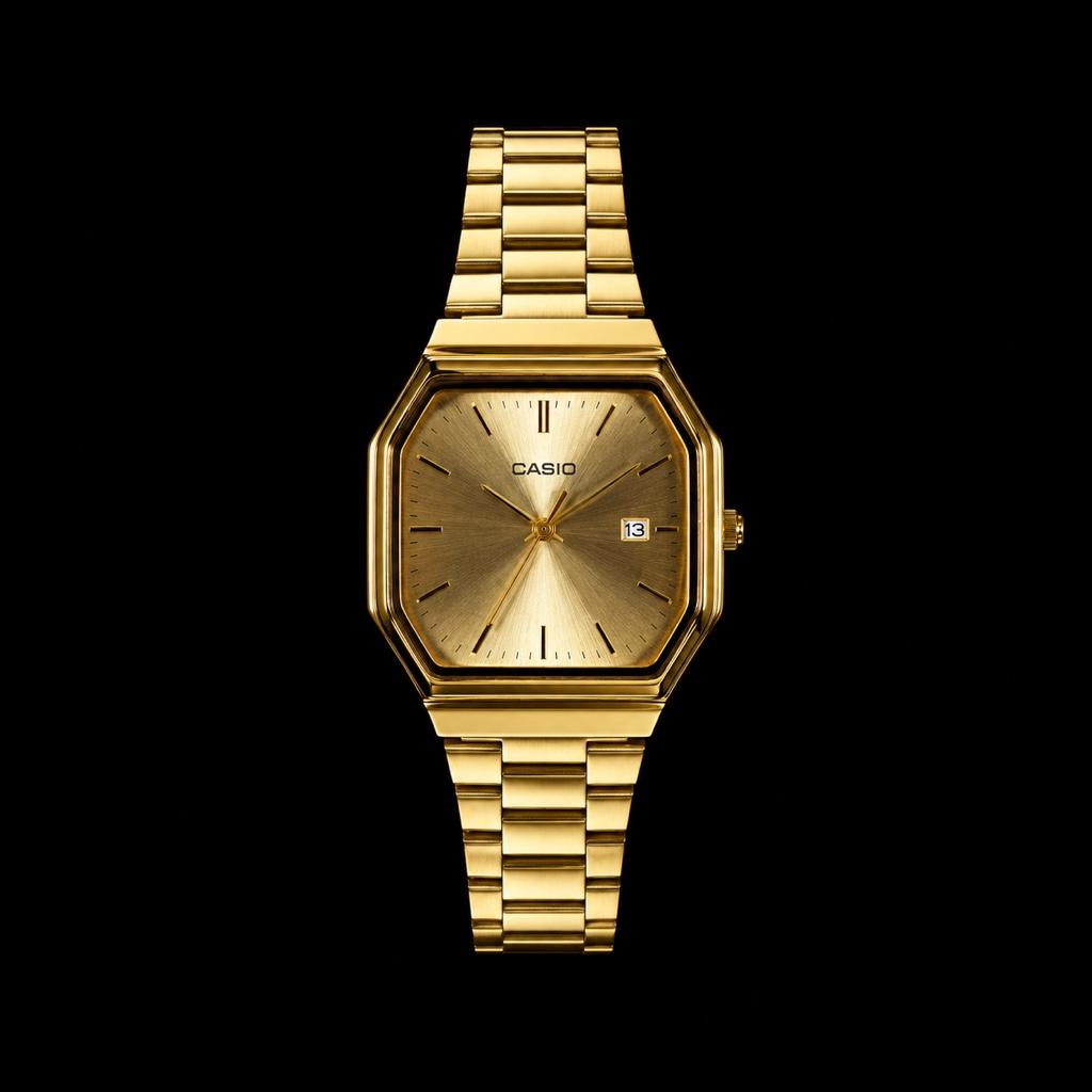 CASIO 4 ORO BLANCO