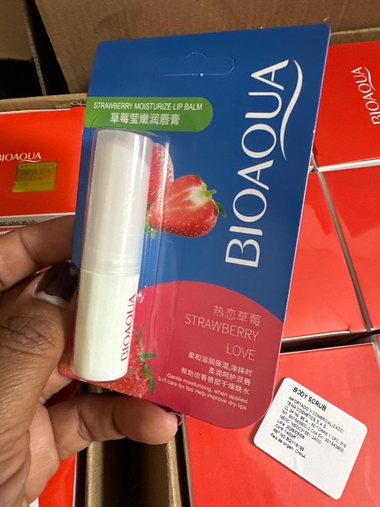 bálsamo labial fresa