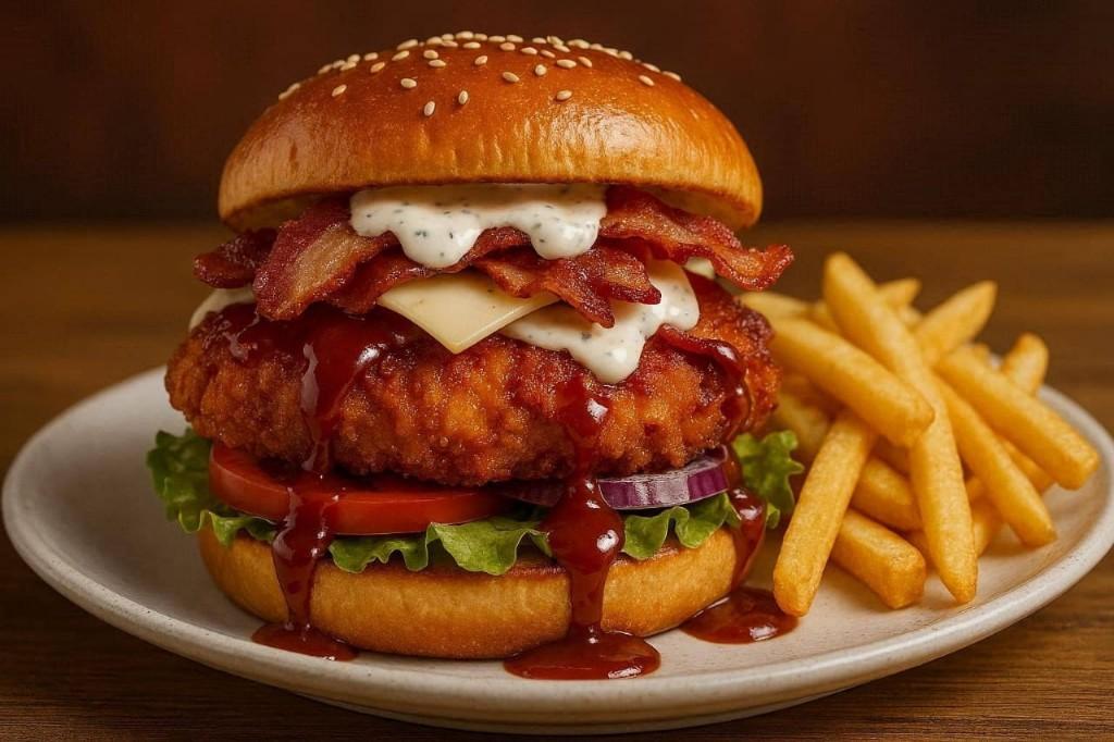CHICKEN BURGER