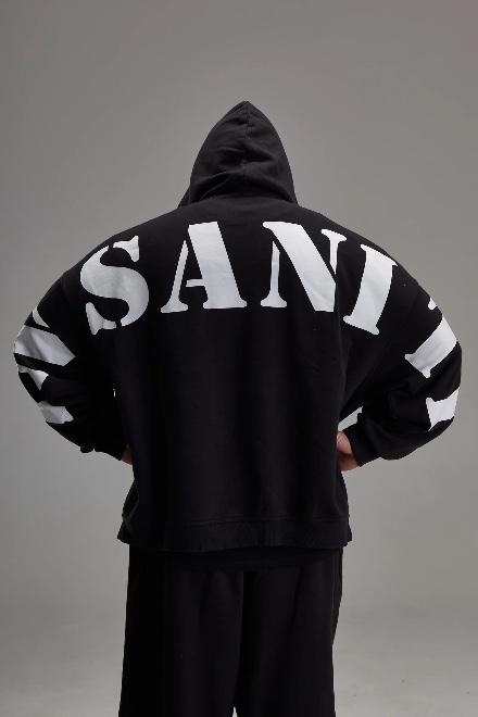 Controlled -  hoodie negro