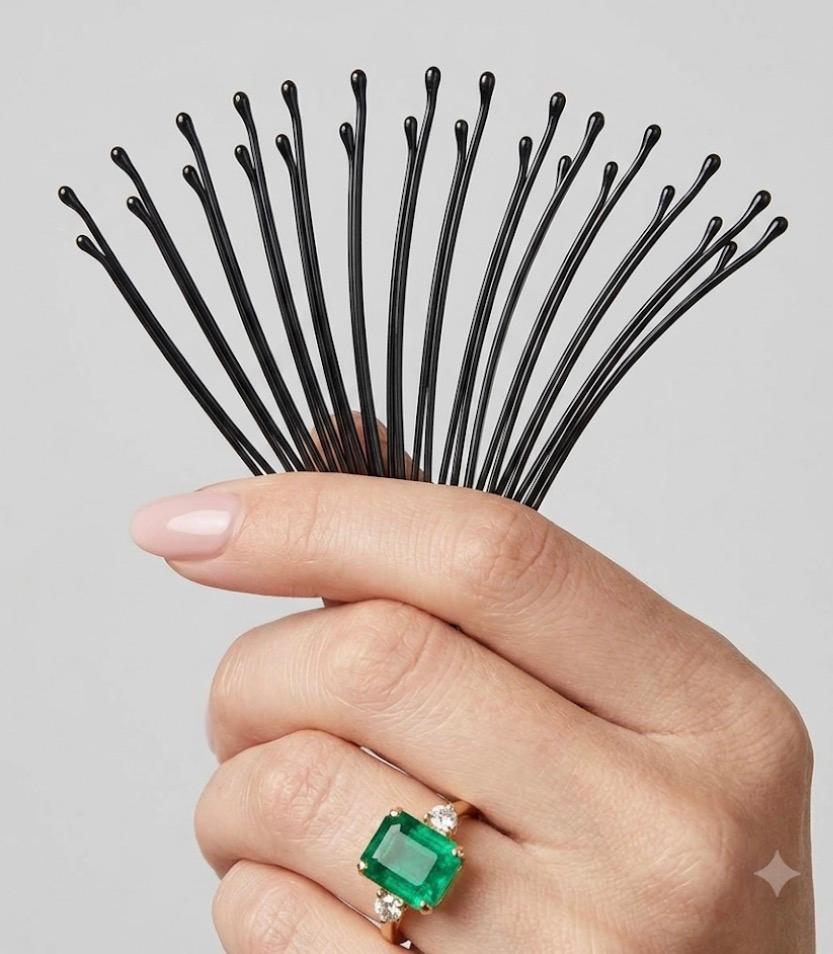003 BOBBY PINS CURVO X 20 UNIDADES