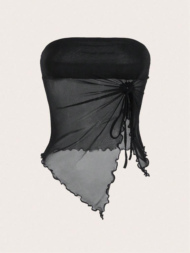 Black basic top
