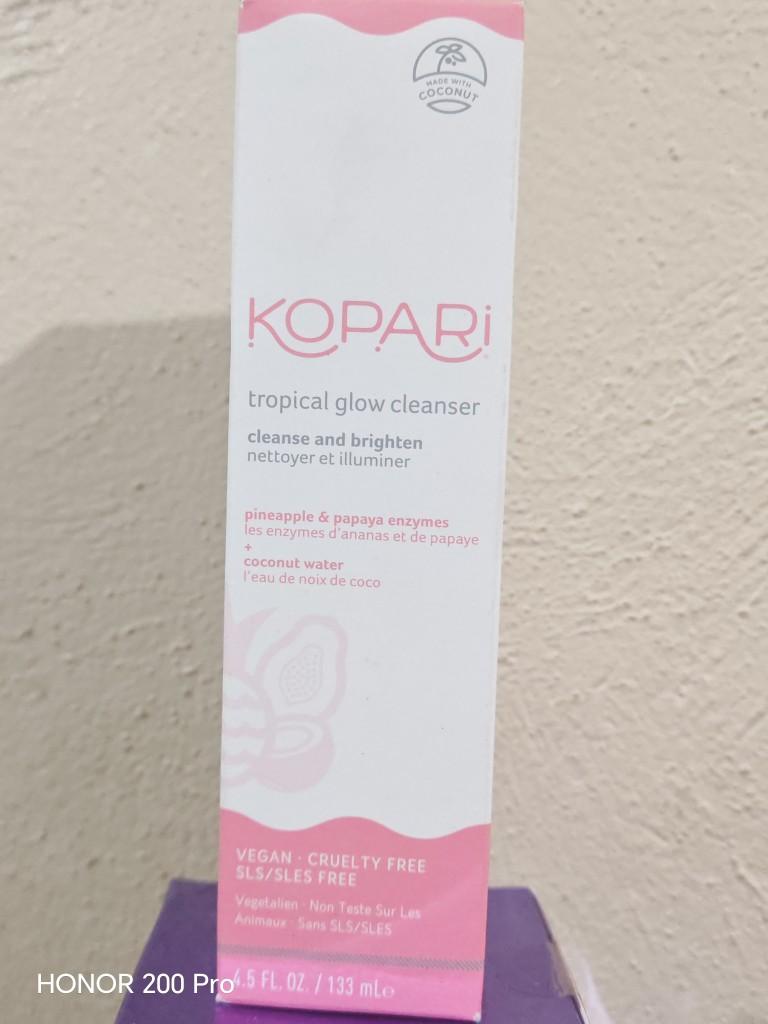 Limpiador tropical, piña, enzimas de papaya y coco