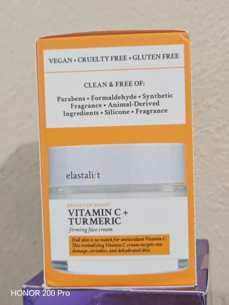 Crema Vitamina C y Curcuma