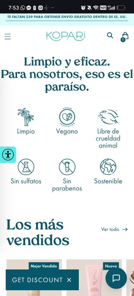 Miniatura 2 de Crema para la cara de coco