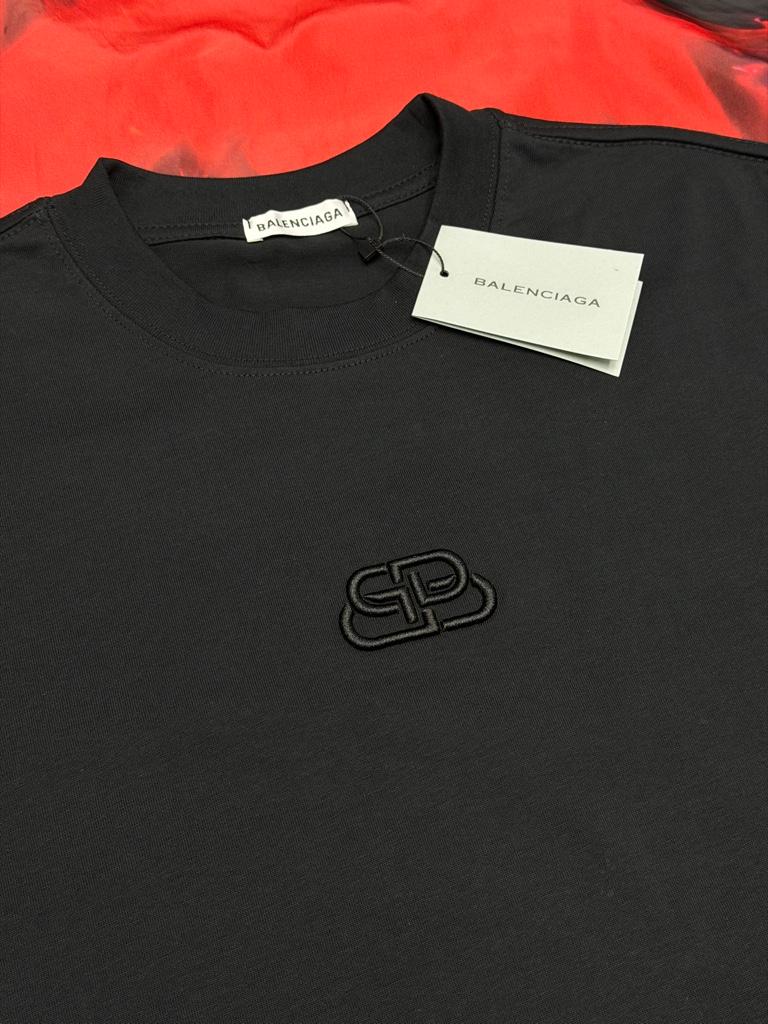Balenciaga black over side