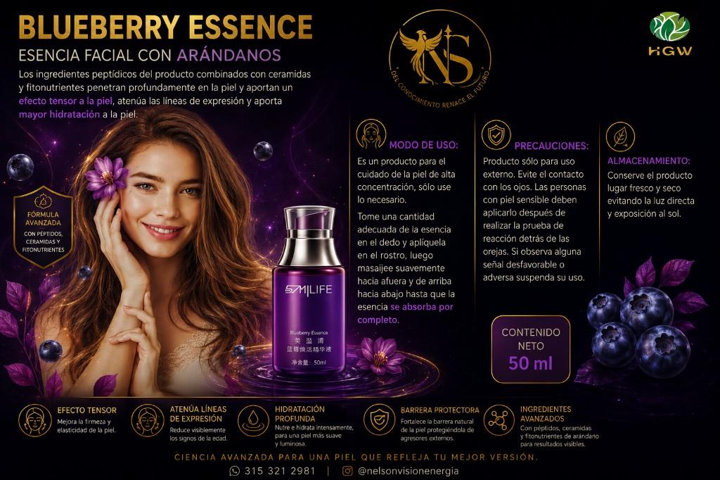 Blueberry Essence serum facial