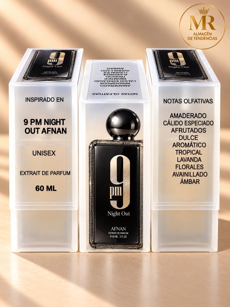 AFNAN 9 PM Night Out 60ml