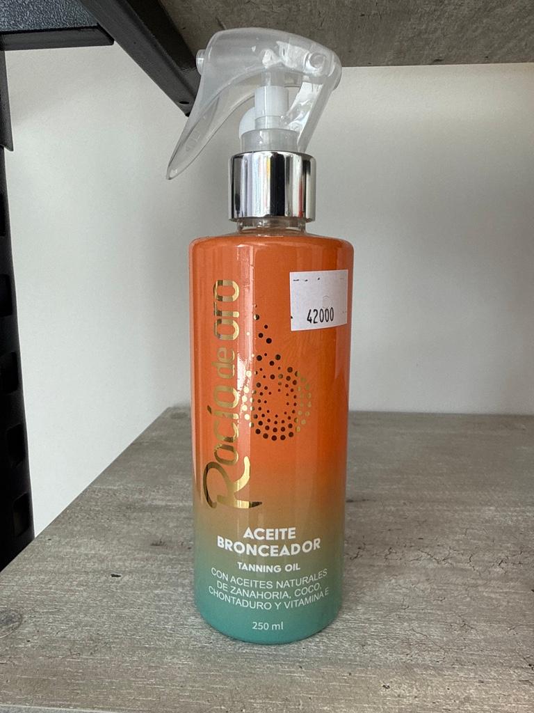 Aceite Bronceador De Zanahoria X 250 Ml