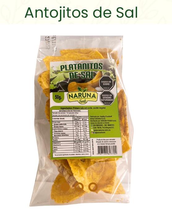 ANTOJITOS DE SAL PLATANO (NARUNA)