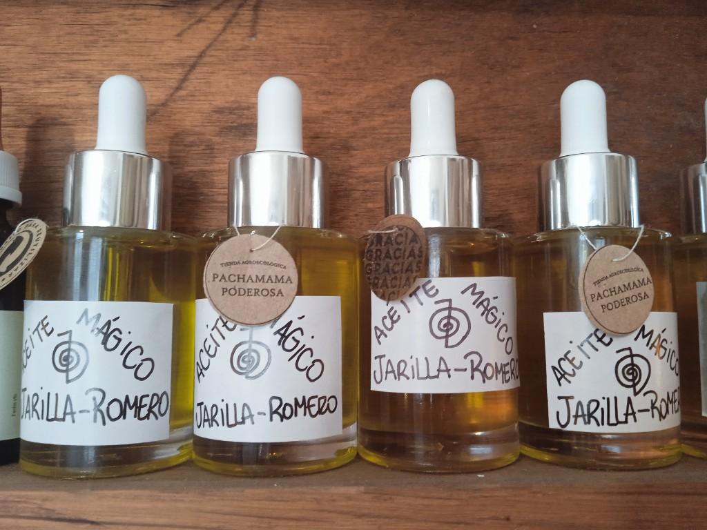Aceite p/ contracturas y dolor Jarilla Romero Pachamama Poderosa $23.000