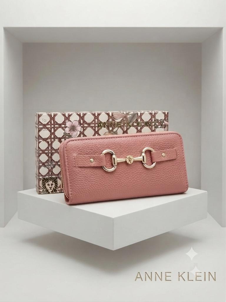 Anne Klein cartera rosa