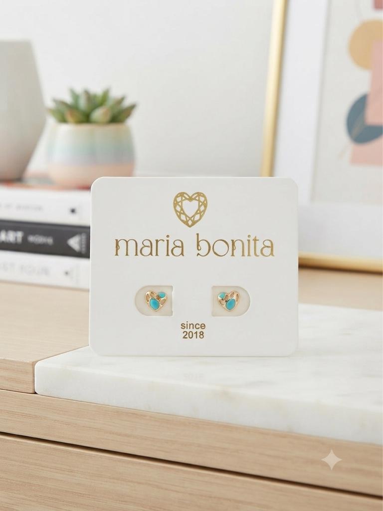 Miniatura 2 de Aretes dorados pequeños