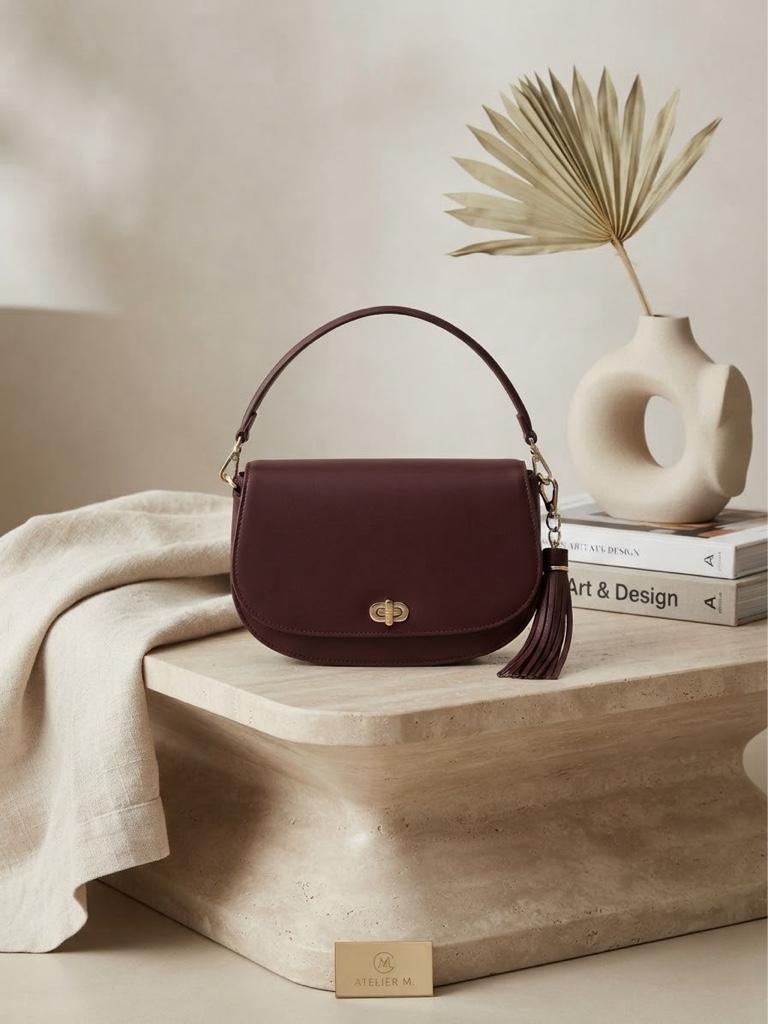 Miniatura 2 de ANNE KLEIN Bolso vino cruzado