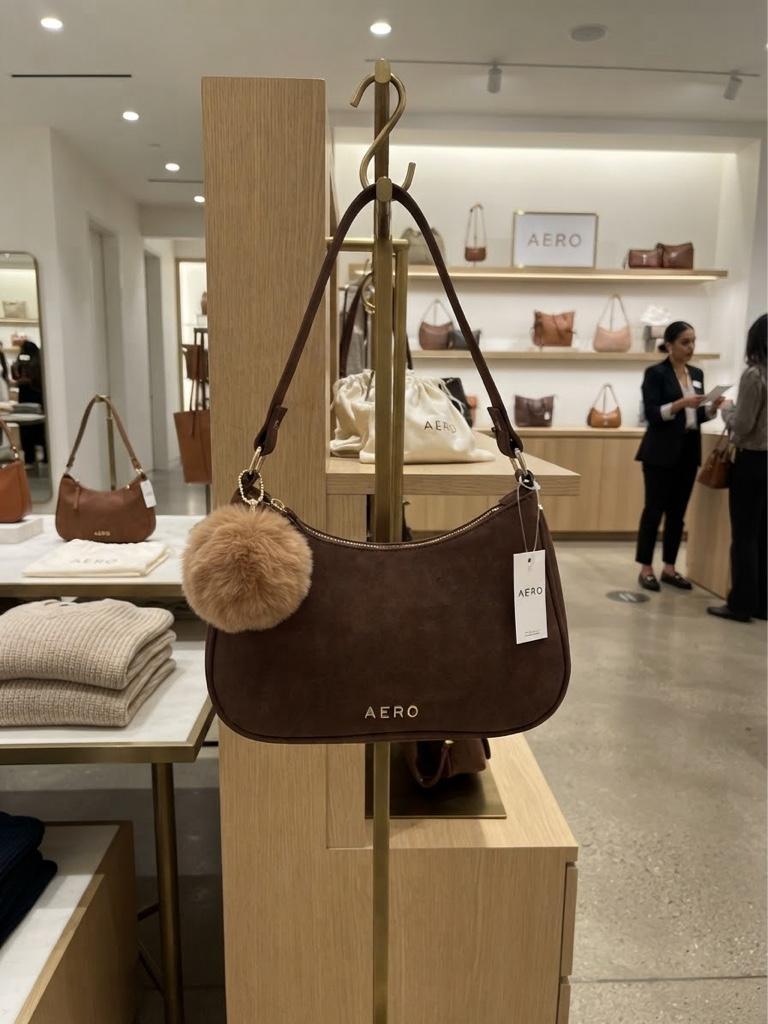 Miniatura 2 de AERO shoulder bag/hobo café