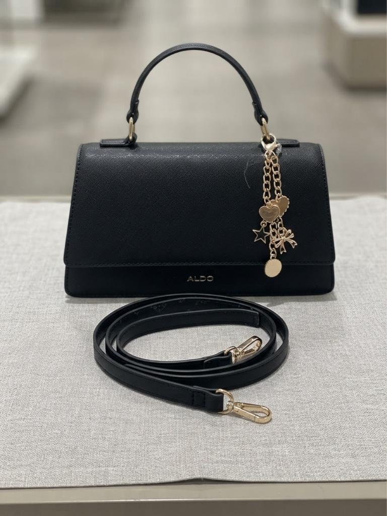 Miniatura 2 de ALDO bolso negro trapecio Crossbody
