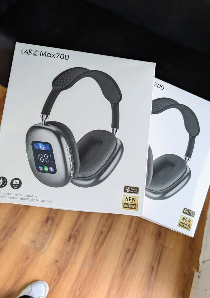 AKZ Max700 audifonos bluetooth negros