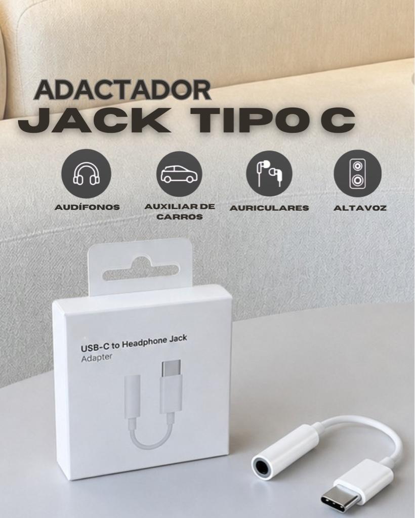 Adaptador Jack Tipo C
