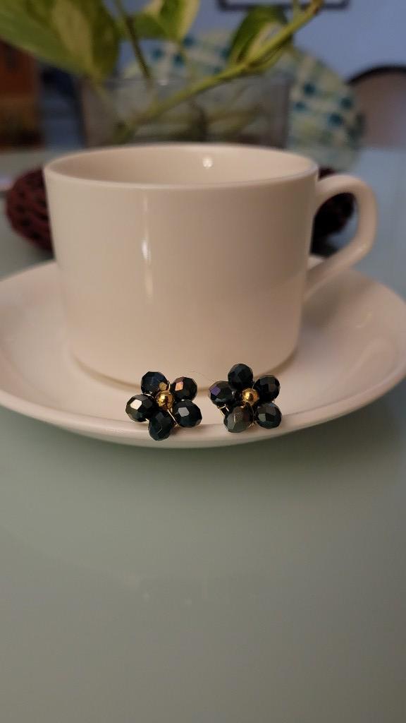 Aretes Flor Bosque