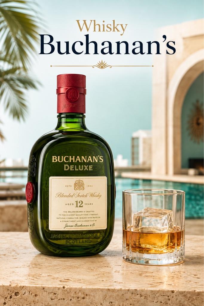 Buchanan's Deluxe Whisky 12 Años