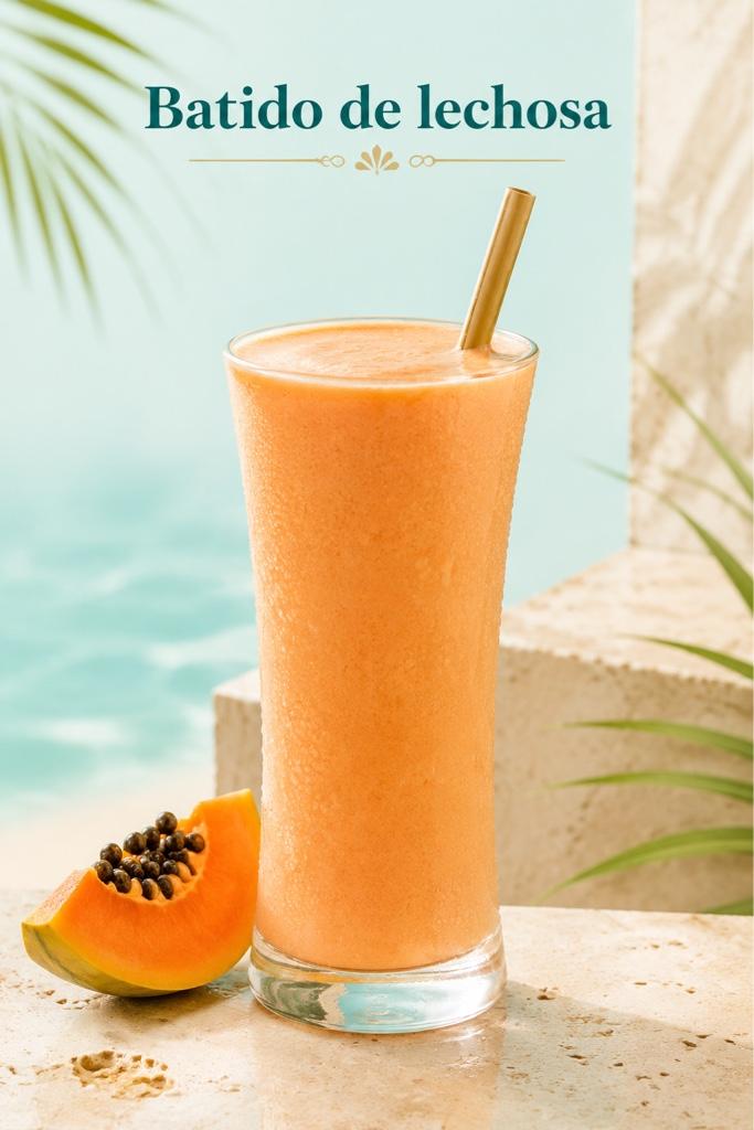 Batido de lechosa