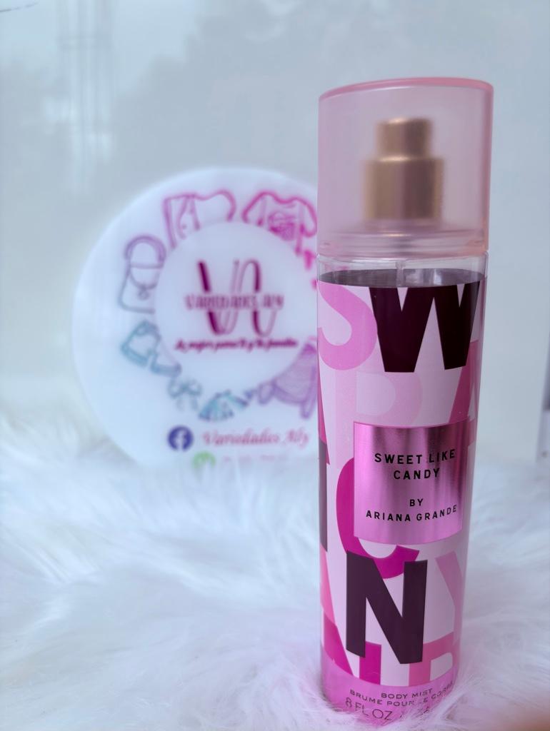 Ariana Grande Sweet Like Candy body mist rosa