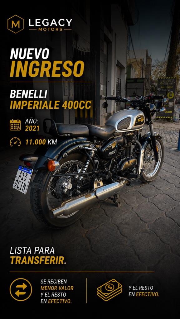 BENELLI IMPERIAL 400cc 2021