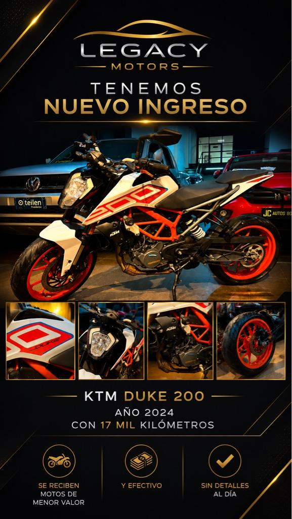 KTM DUKE 200CC 2024