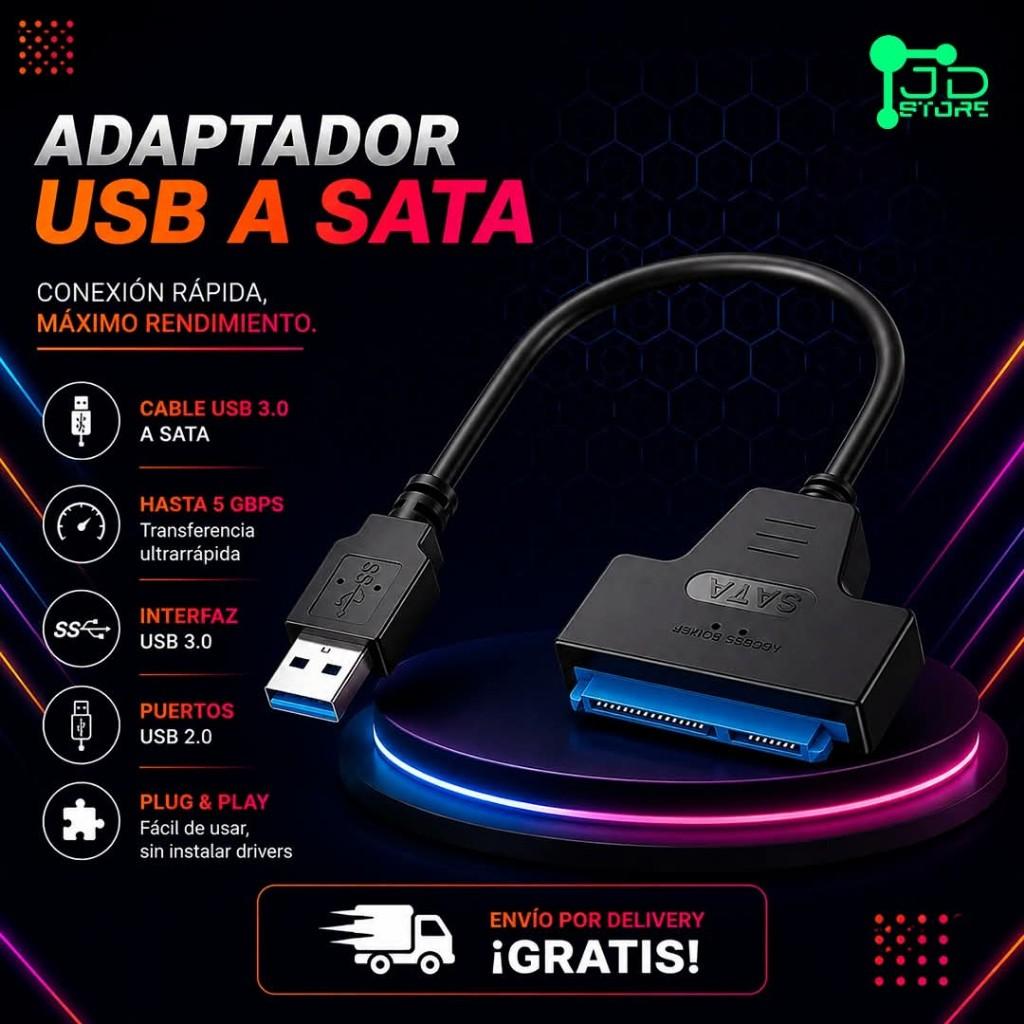 ADAPTADOR DE USB A SATA