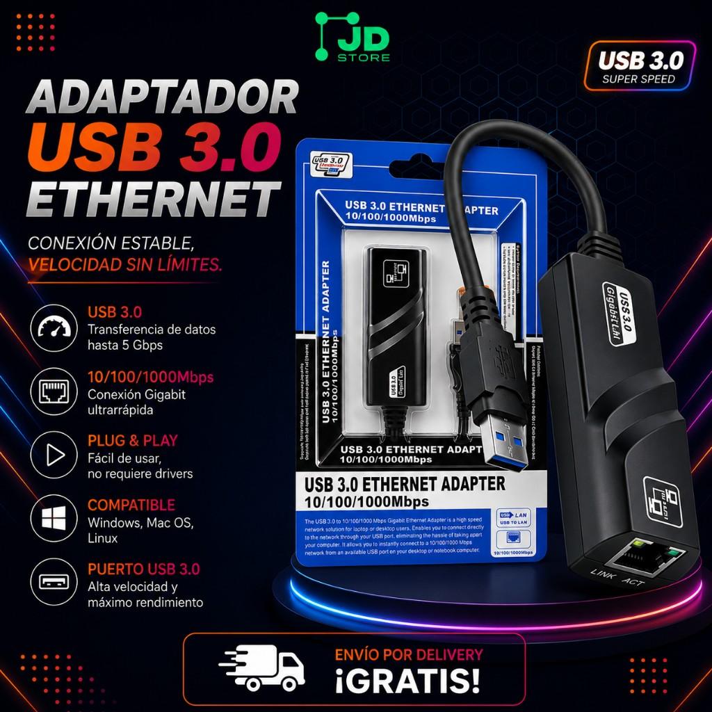 ADAPTADOR DE USB A ETHERNET