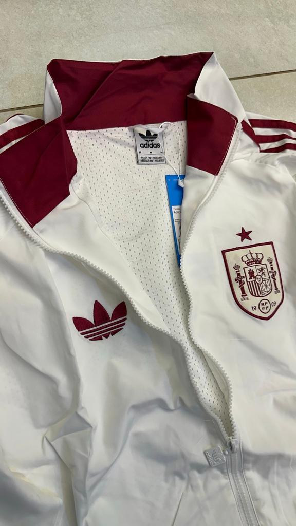 Miniatura 2 de Adidas España campera blanca