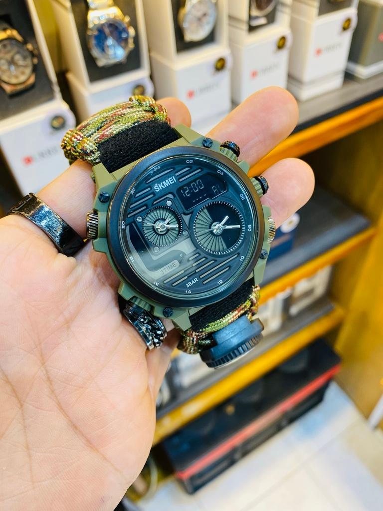 Miniatura 3 de 2202 SKMEI DOBLE HORA MILITAR