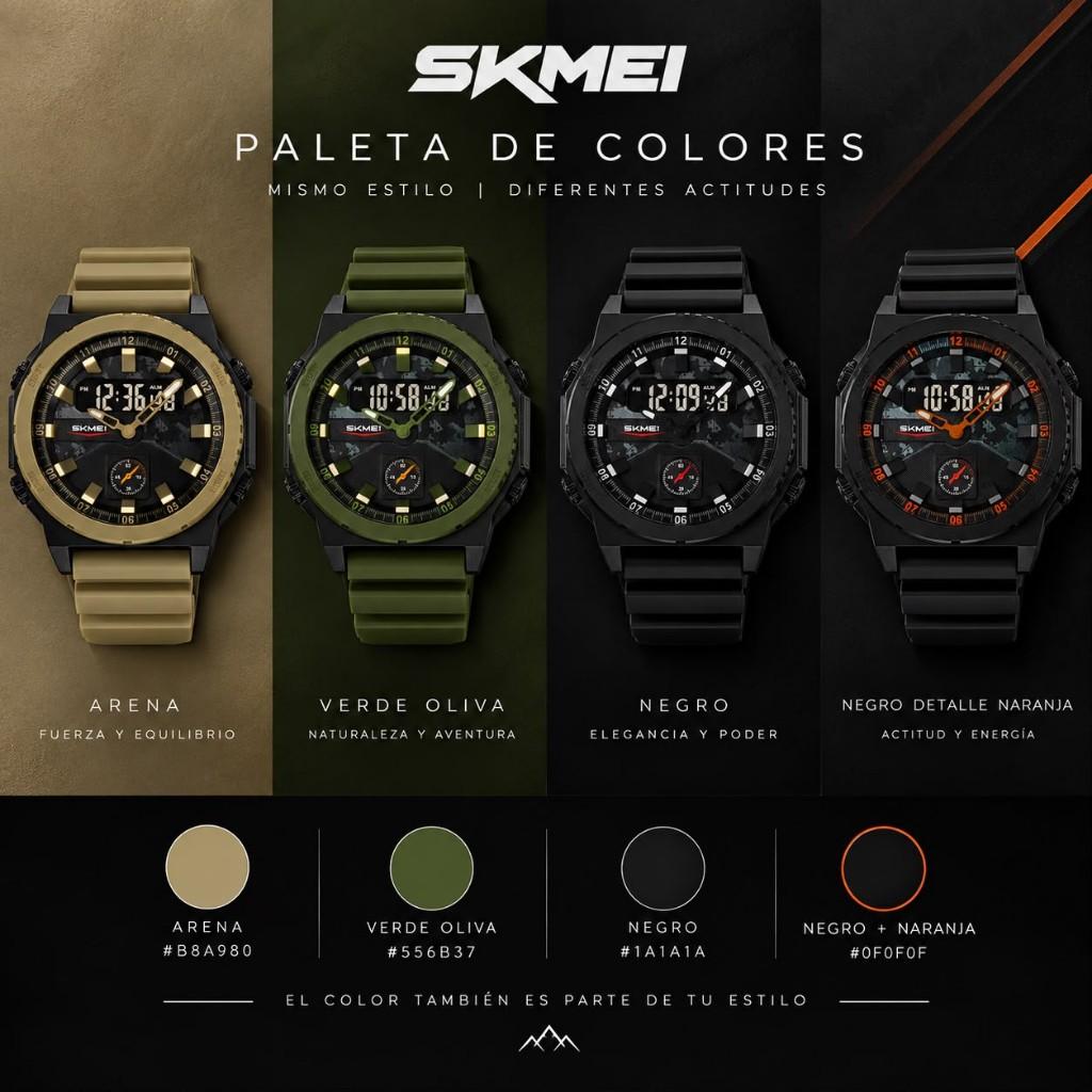 Miniatura 2 de 2355 SKMEI DOBLE HORA 