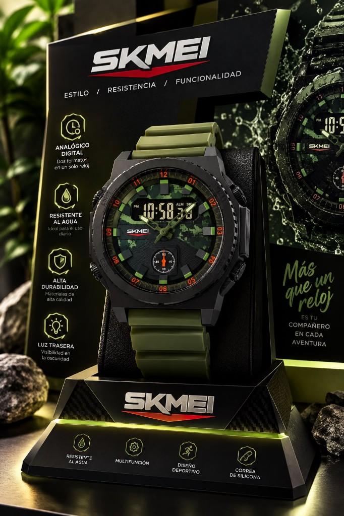 Miniatura 3 de 2355 SKMEI DOBLE HORA 