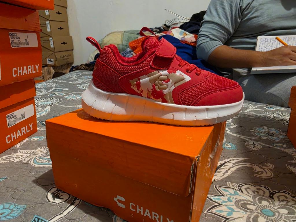 Miniatura 2 de Charly Kids rojos tenis