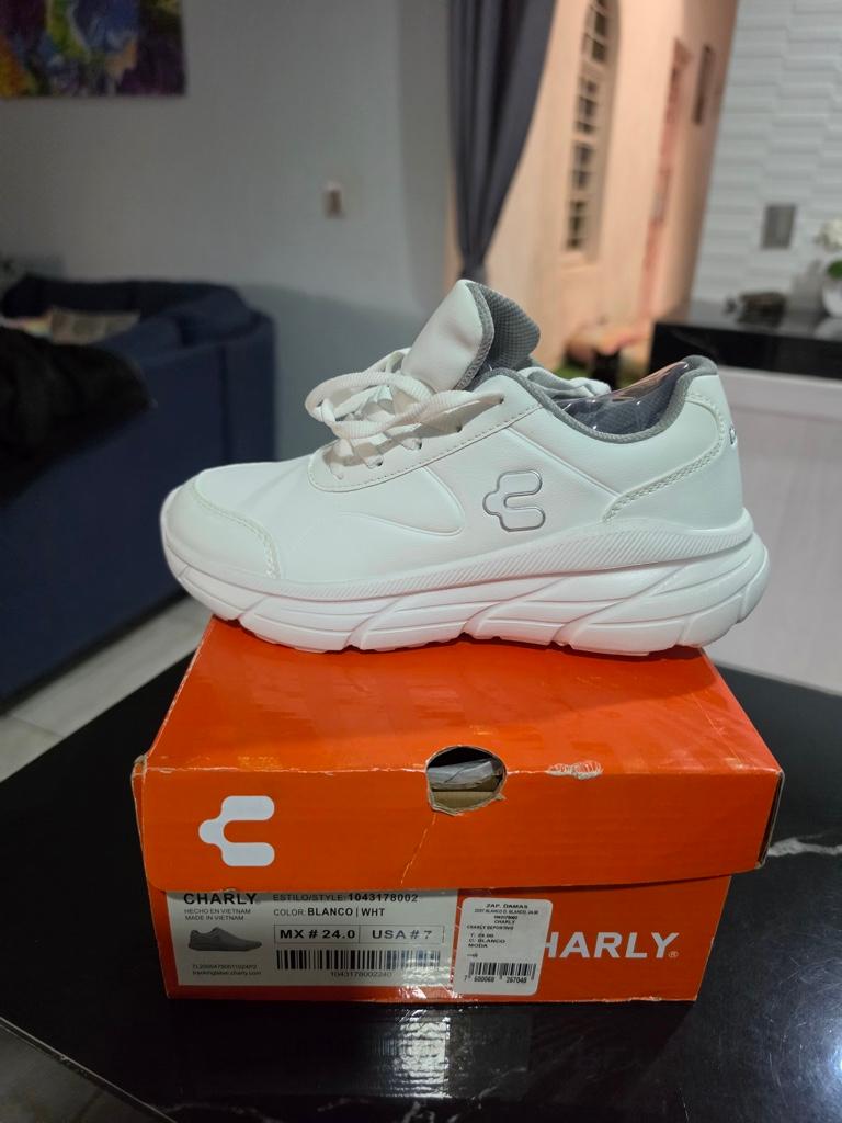 Miniatura 2 de CHARLY tenis blancos