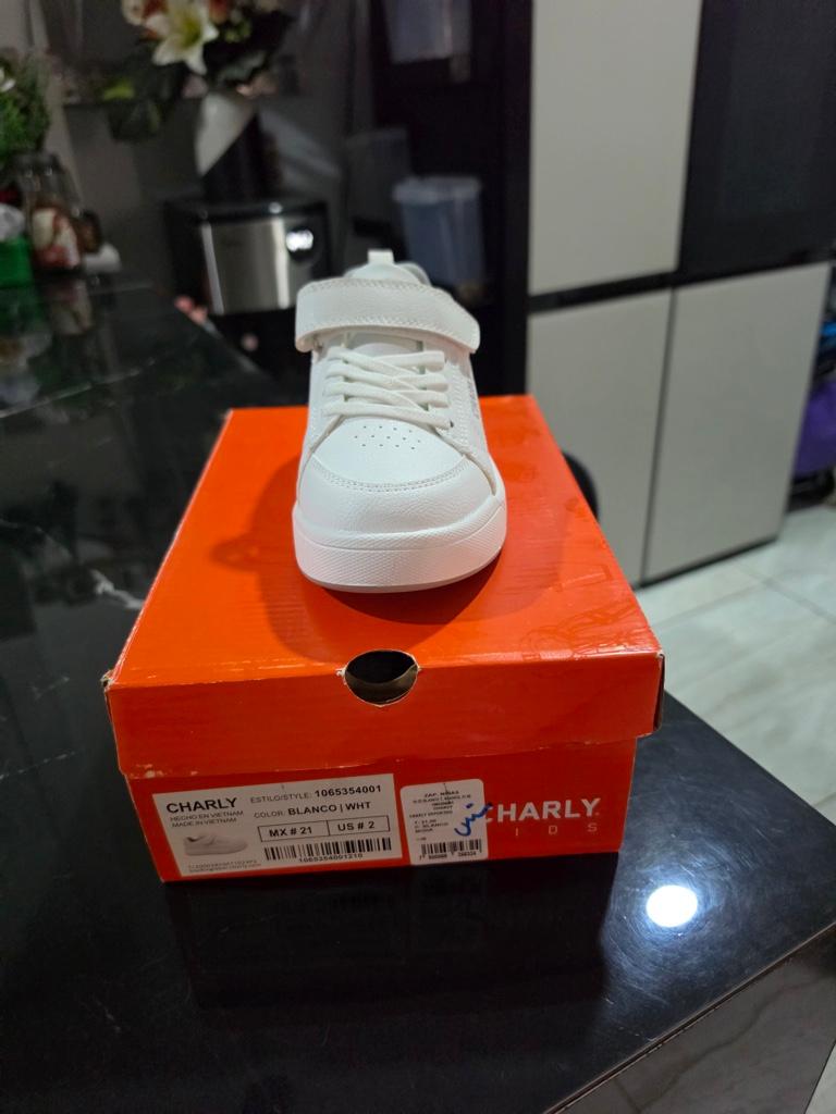 Miniatura 2 de Charly Kids blancas tenis