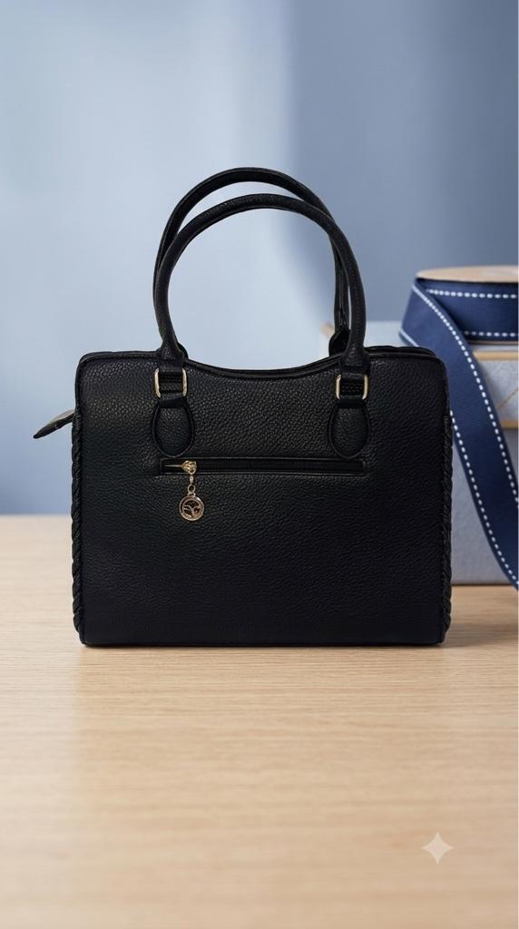 Miniatura 2 de Bolsa Preta Estruturada - Grande