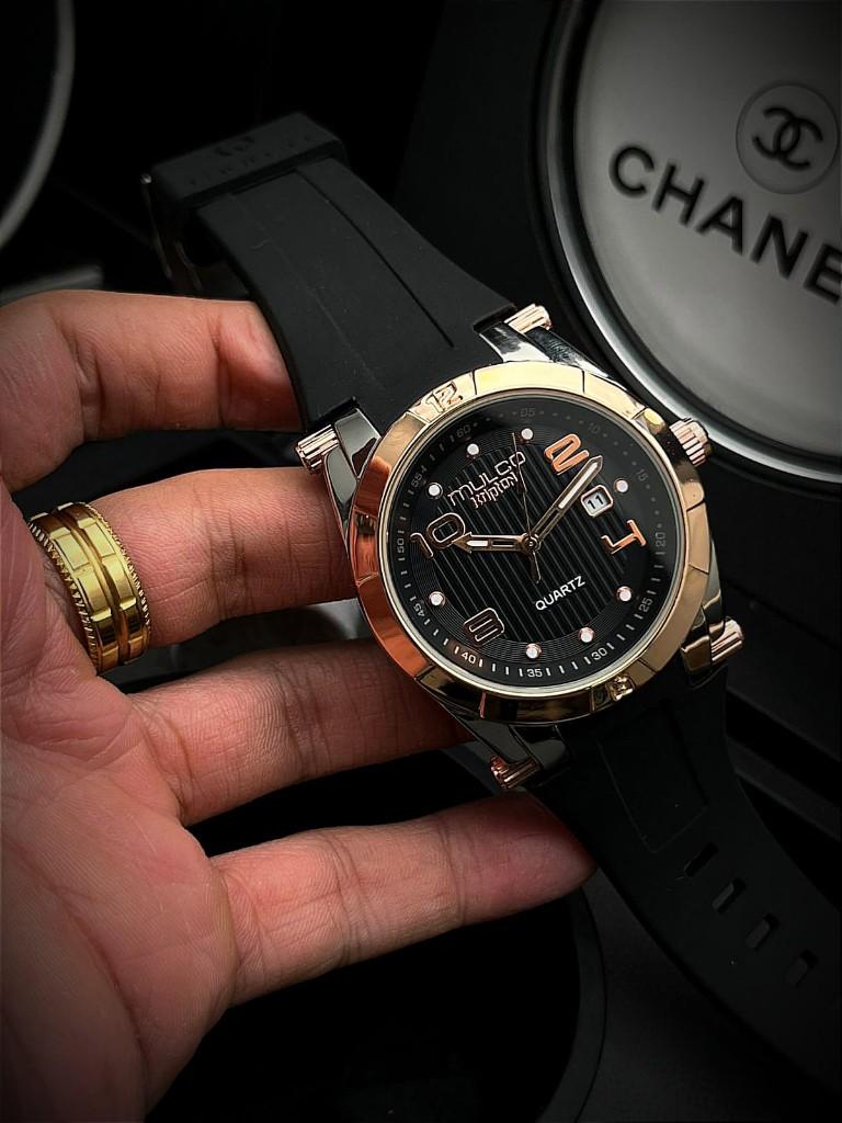 Reloj Mulco Kriptón Negro Plata