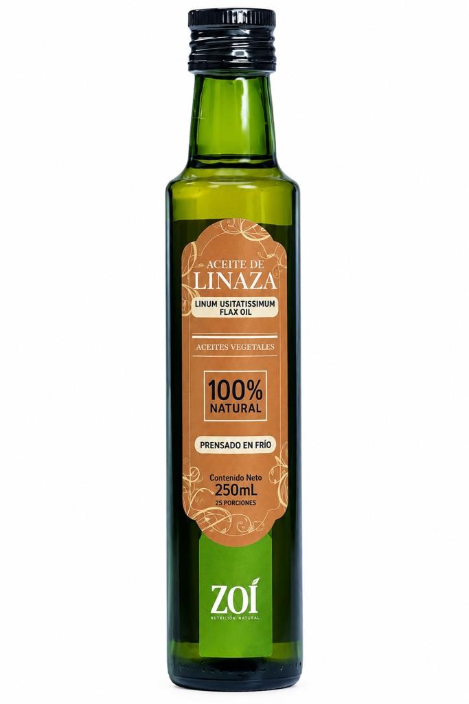 Aceite de Linaza x 250ml Zoi Extra Virgen 100%