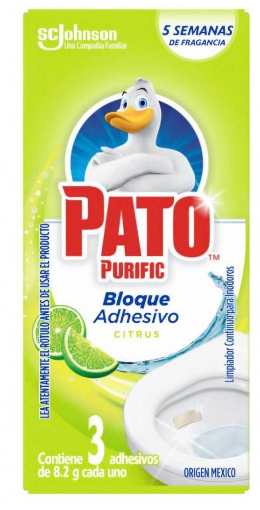 Adhesivo para inodoro Pato