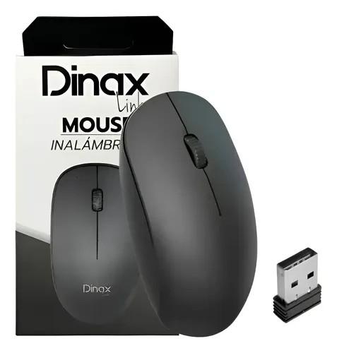 Dinax Link mouse inalámbrico (negro)