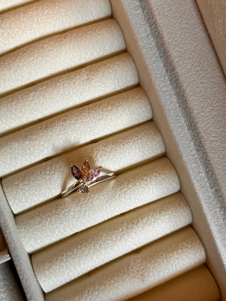 Miniatura 2 de Anillo flor