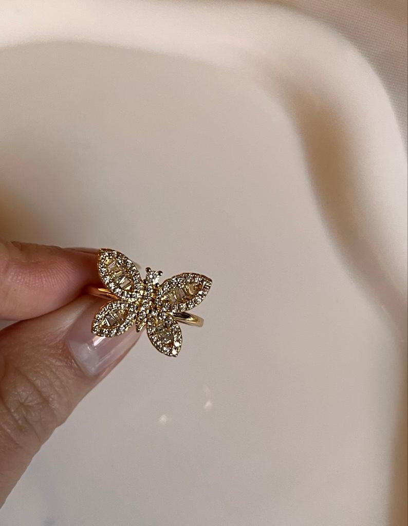 Anillo mariposa