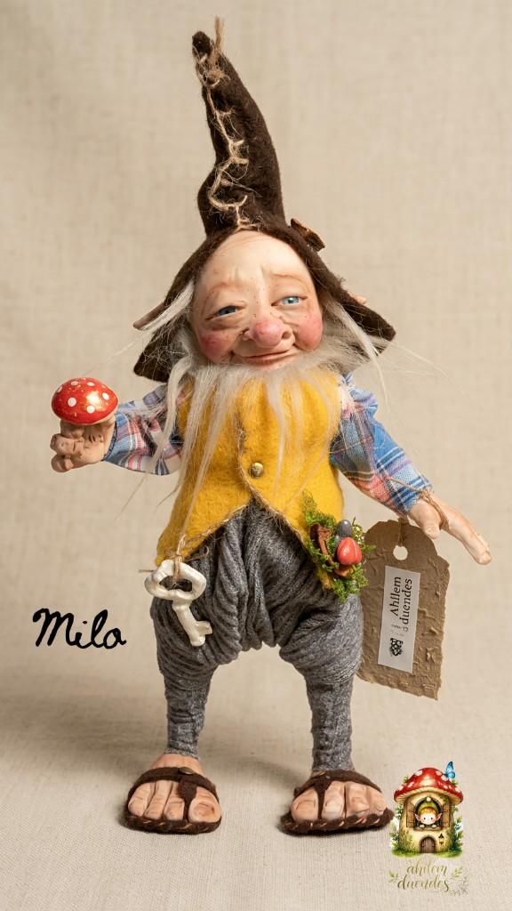 Miniatura 3 de #2   Molde Cara  " Cata " y " Milo " duendes  Cara para esfera 4