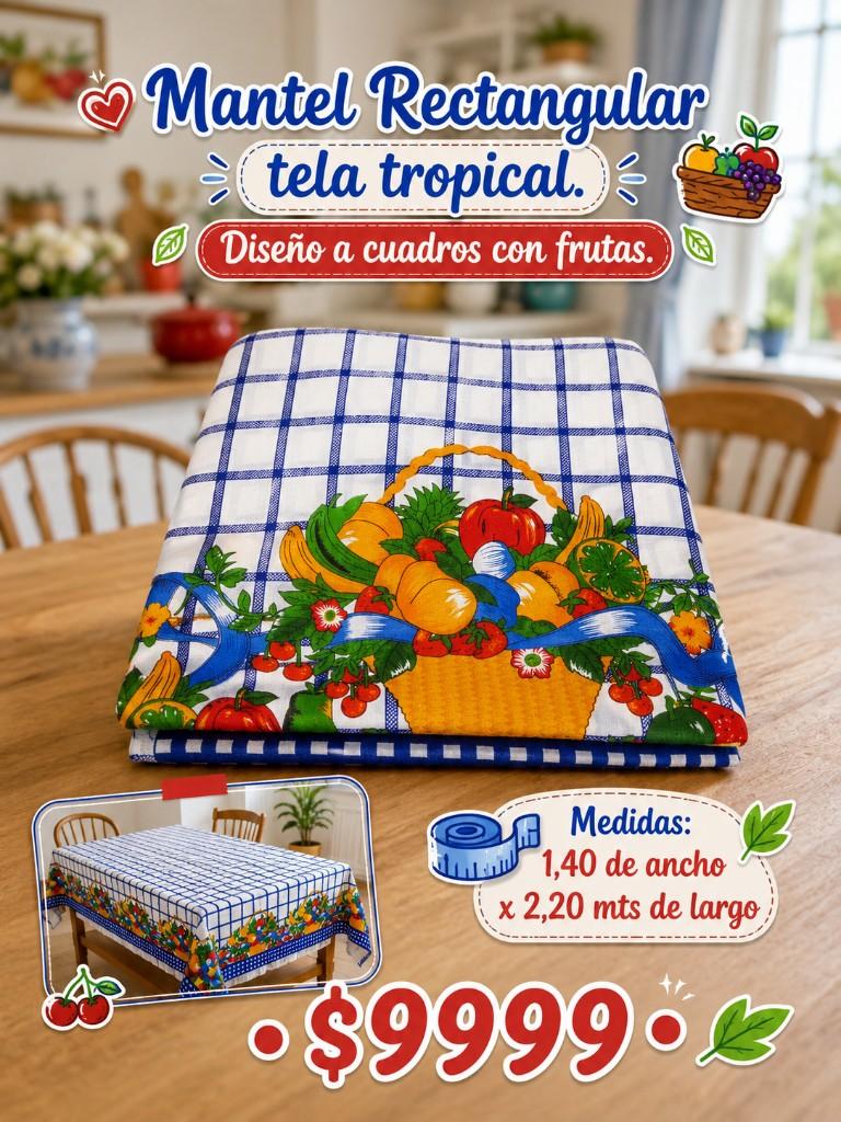 Miniatura 3 de Manteles Tela Tropical